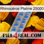 Rhinocéros Platine 25000 22